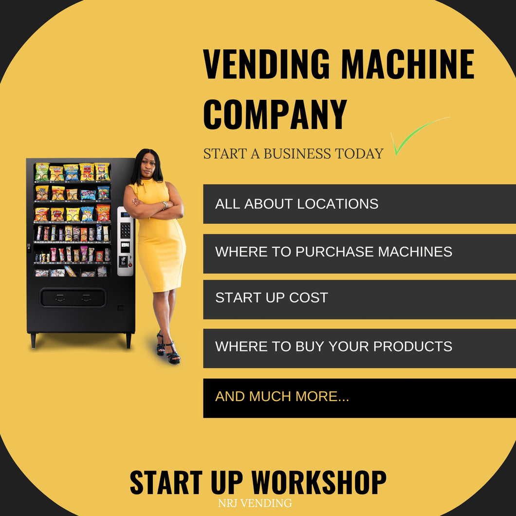 Vending Machine Business Start Up Workshop