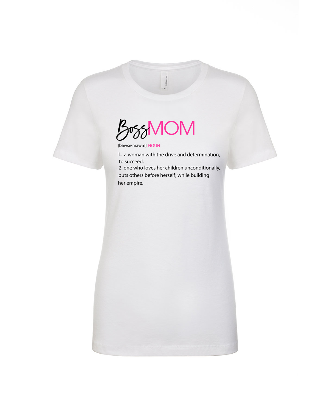 Boss Mom Signature Tee